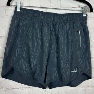 BCG Academy Sports Women's‎ M Running Shorts gray pull on Drawstring